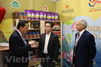 Doanh nghiệp Việt Nam tham gia Hội chợ thực phẩm và đồ uống lớn nhất Vương quốc Anh