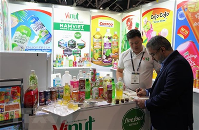 Các sản phẩm của Việt Nam thu hút đối tác quốc tế tại Fine Food Australia 2023